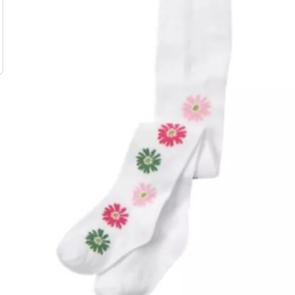 Gymboree Girls Daisy Delightful Tights 3-4
